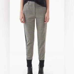 3.1 PHILLIP LIM CHECKERED WOOL BLEND JOGGER